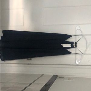 Navy Blue Flowy Dress